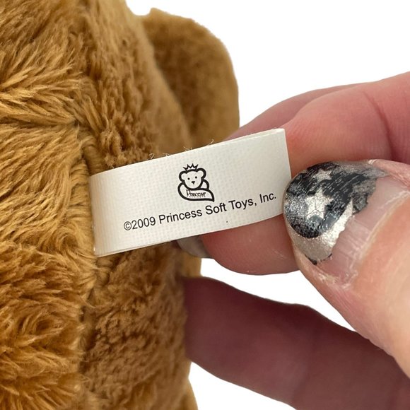 Coca Cola Gingerbread Man Plush Red Stripe Christmas Hat Scarf Princess Soft Toy - Picture 4 of 4